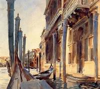 (image for) Handmade Oil painting for home canvas, oil painting framed canvas for living room John Singer Sargenti's art Grand Canal Venice